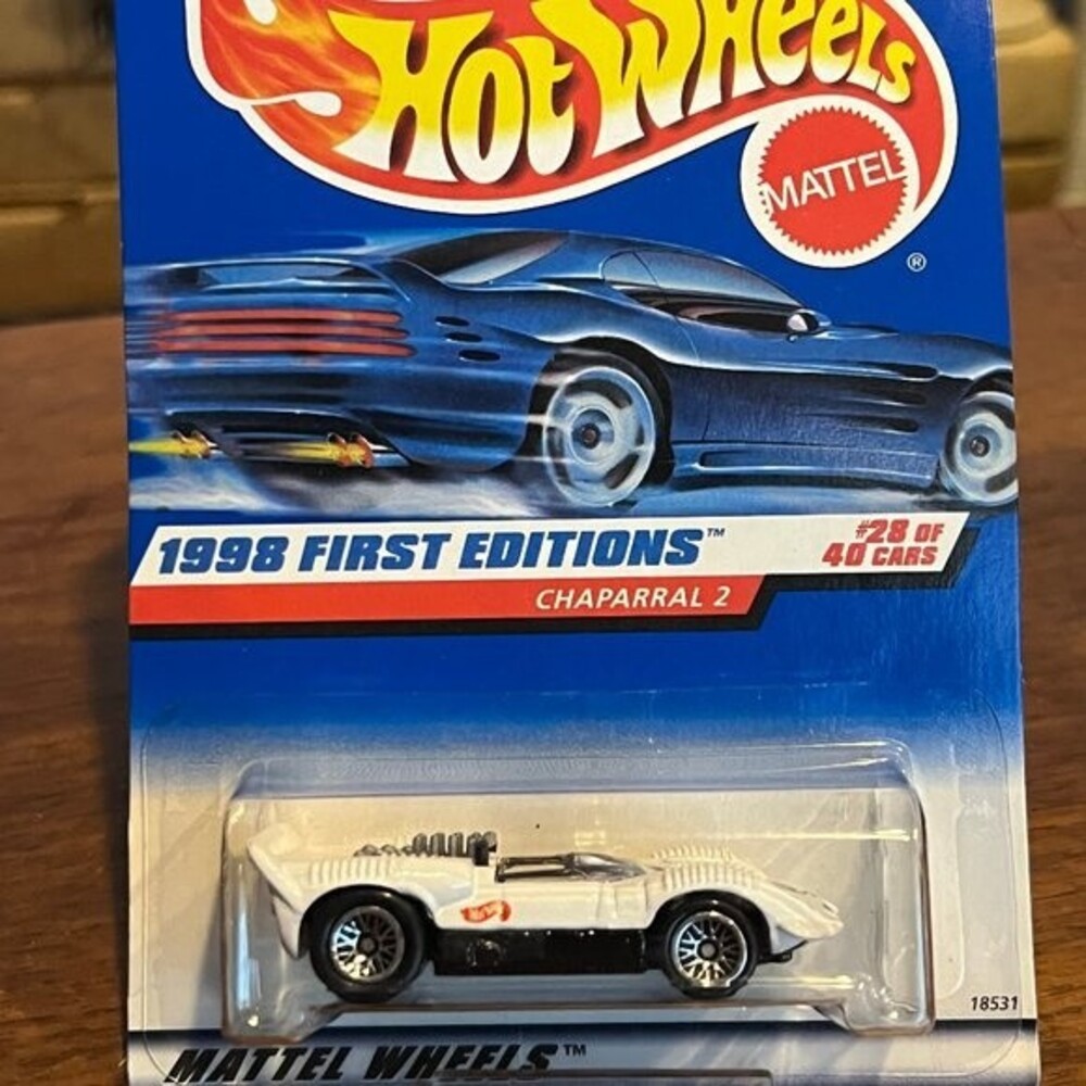 Vintage Hot Wheels 1998 First Editions #28 Chaparral 2